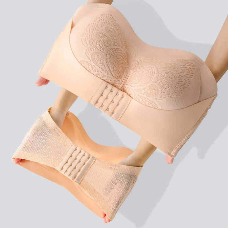 Sutiã Ultra Sustentação Com Efeito Silicone Elisa 360º