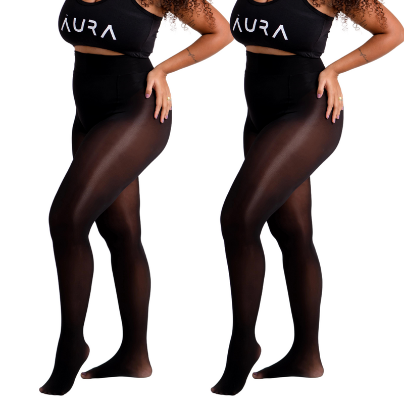 [LEVE 2 PELO PREÇO DE 1] Meia Calça Indestrutível Modelo Aura | PROMOÇÃO ANELLA