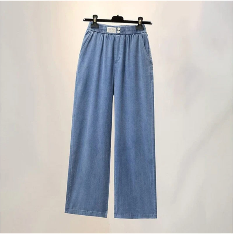 Kit 2 Calças Jeans Stefan® / A Mais Soltinha e Fresca do Mercado