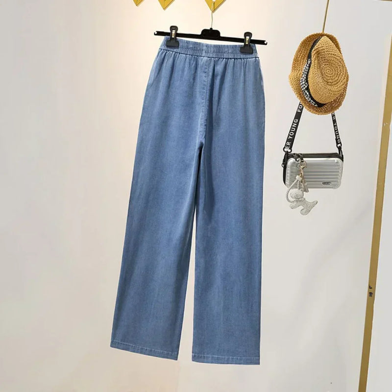 Kit 2 Calças Jeans Stefan® / A Mais Soltinha e Fresca do Mercado