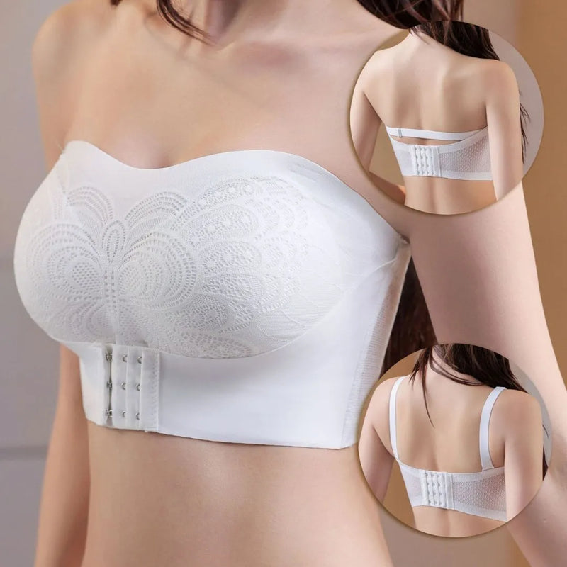 Sutiã Ultra Sustentação Com Efeito Silicone Elisa 360º